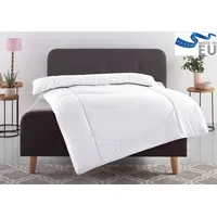 OTTO home Microfaserbettdecke OTTO HOME "Microlux, Bettdecke 135x200 cm und Übergrößen bis 240x220cm", weiß, B:200cm L:200cm, Bezug: 100% Polyester. Obermaterial: 100% Polyester.