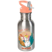 Gedalabels Trinkflasche Bibi & Tina Abenteuer Apricot 0,5 l