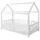 Livetastic Hausbett Kay 80 x 160 cm Kiefer massiv weiß
