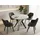 WFL GROUP Revena Ø 100 cm weiß