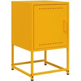 vidaXL Nachtschrank 2 Stk. 36 x 39 x 60,5 cm Senfgelb