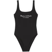 Marc O'Polo Badeanzug Damen Essentials Schwarz XS