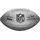 Wilson American Football NFL Duke METALLIC Edition, Mischleder, Offizielle Größe, Silber, WTF1827XB