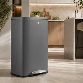 MAXCRAFT Treteimer 50 l Grau