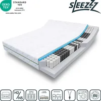 Sleezzz Taschenfederkernmatratze Sleezzz® Smart 180 x 200 cm, H2/H3