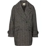Fransa Jacke Mailika grau / schwarz / weiß L