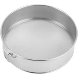 Mehlsieb zum Backen, Pulversieb, rundes Mehlsieb, kleines Mehlsieb, Puderzuckersieb, Edelstahl-Mehlsieb, 15 cm