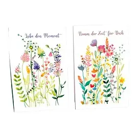 LUMA Aufstellkarte Lebe den Moment. DIN B6 Schrift, 1 St.