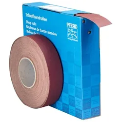 Korund Schleifbandrolle Gewebe SBR Breite 40mmxLänge 50m A150 für universelle Anwendung