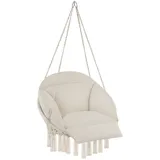Tectake Hängesessel Samira Beige