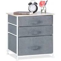 Relaxdays Regalsystem 48 x 53 x 40 cm Grau