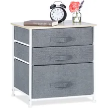 Relaxdays Regalsystem 48 x 53 x 40 cm Grau