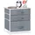 Relaxdays Regalsystem 48 x 53 x 40 cm Grau