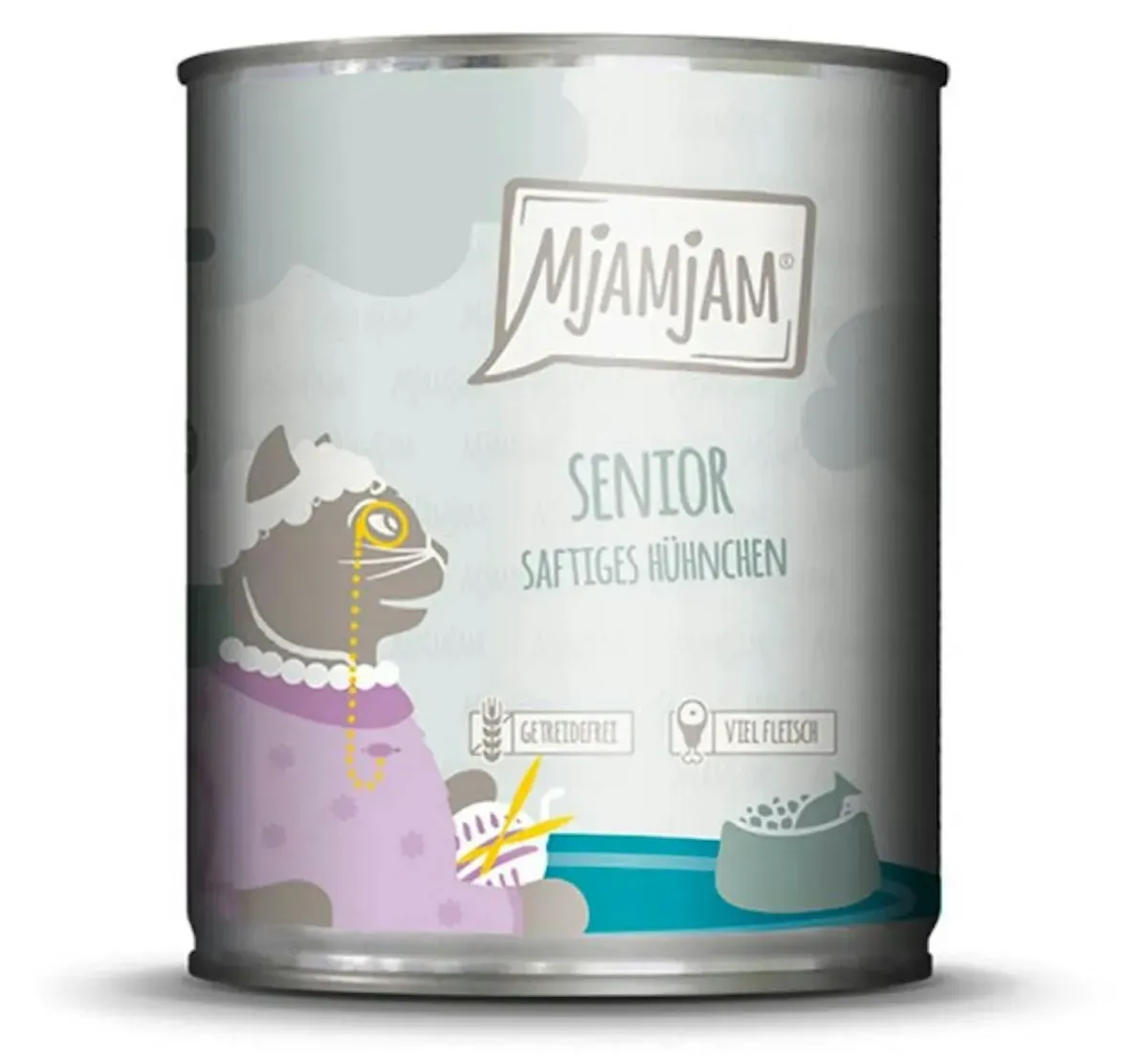 MjAMjAM – Senior 800g MjAMjAM Katze Sparpaket 12x800g Senior - Hühnchen