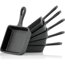 BBQ-Toro Raclettepfännchen 12,5 x 18 cm Gusseisen schwarz