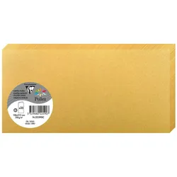 Pollen 250x Doppelkarte DL Pollen 210g - Gold 22590C