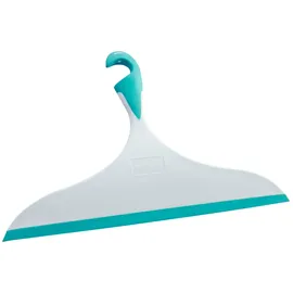 Wenko Duschabzieher Loano XXL Weiß-Hellblau