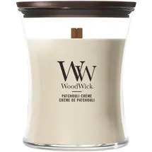 Woodwick Patchouli Crème Duftkerze 275 g beige