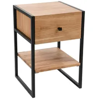 M2 Beistelltisch BOLZANO, 40 x 40 cm - Braun