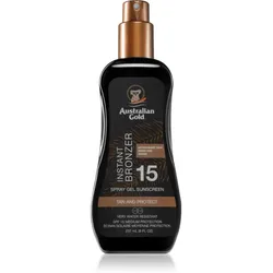 Australian Gold Spray Gel Sunscreen With Instant Bronzer bronzierendes Spray LSF 15 237 ml