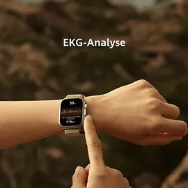 Huawei Watch Fit 4 Pro Titan Nylonarmband Grün