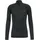 Falke Wool-Tech Zip Neck Long sleeve Shirt schwarz L