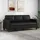 vidaXL 3-Sitzer-Sofa Schwarz 180 cm Kunstleder