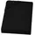 Carpe Sonno Spannbettlaken Biber 100 x 200 cm schwarz