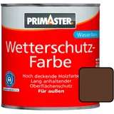 Primaster Wetterschutzfarbe 750 ml dunkelbraun