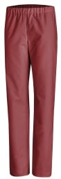 Leiber Schlupfhose, unisex, bordeaux, Hose ideal für die Pflege und Medizin, Größe: II (Damen 42/44 = L, Herren 48/50 = M)