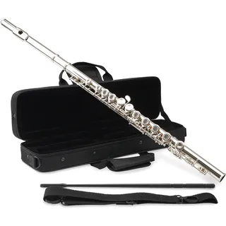 Classic Cantabile FL-100 Querflöte, Neusilber,
