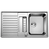 Blanco Classic Pro 5 S-IF edelstahl seidenglanz + Excenterbetätigung + InFino