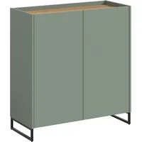 Home Affaire EVRID Garderobenschrank 90x38x97 grün