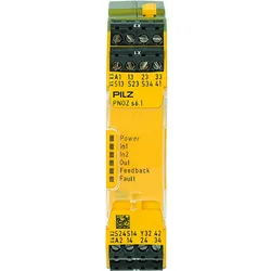 PILZ PNOZ s6.1 24VDC 3 n/o 1 n/c Schaltgeräte P/N: 750126 Sicherheitsrelais