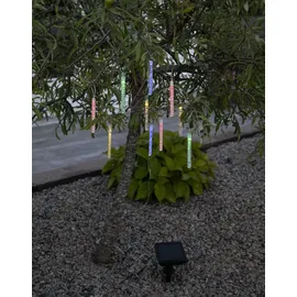 Star Trading LED Solar-Outdoor-Lichterkette Acryl 180 cm 10-tlg Bunt
