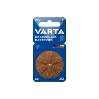 Varta Hearing Aid Batterie 312 PR41 Hörgerätebatterie