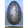 Casa Padrino Luxus Edelstahl Garten Skulptur Ei Silber Ø 75 x H. 130 cm - Handgefertigte Wetterbeständige Garten Dekoration - Luxus Kollektion