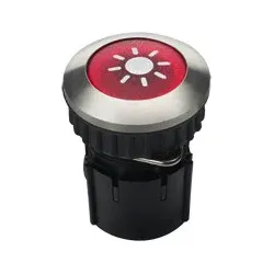 1St. Grothe PROTACT 105 LED Klingeltaster, Edelstahl V2A