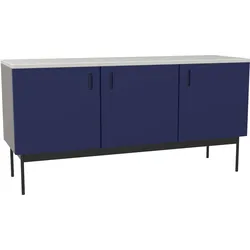 Study Schrank 135 cm dunkelblau
