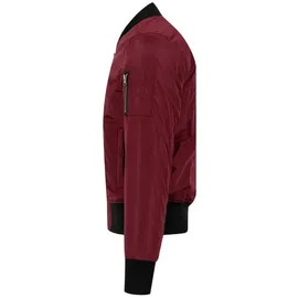 URBAN CLASSICS 2-tone Jacke Burgundy / Black 3XL