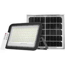 enovalite Fassadenbeleuchtung, Solar LED-Fluter, 3800 lm, IP65
