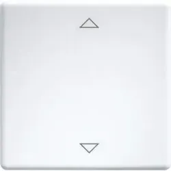 Eltako Wippe lasergraviert f.55x55mm rws W-FT55-rw+2P