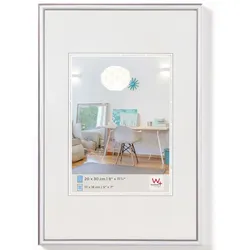 walther + design Walther Design Bilderrahmen Lifestyle 40x50 cm Silbern