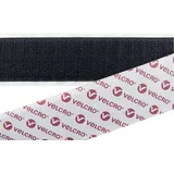 VELCRO® E08802033011425 Klettband zum Aufkleben Haftteil (L x B) 25000mm x 20mm Schwarz 25m