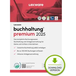 Lexware buchhaltung premium 2025 - Abonnement-Lizenz (1 Jahr)