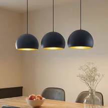 LINDBY Tarjei 1 LED schwarz/gold