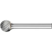 Pferd Frässtift Kugel Ø 12 mm Länge 51 mm Schaft-Ø 6 mm Z4