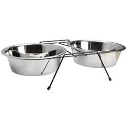 Schalen auf niedrigem Ständer 2 x 0.9L Ø 16cm