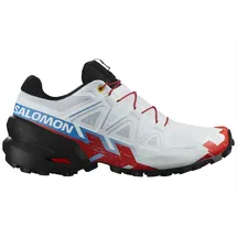 Salomon Speedcross 6 Damen White / Black / Fiery Red 40
