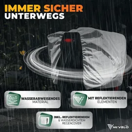 MIVELO Doppeltasche grau